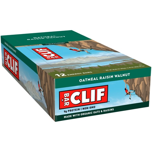 Clif Bar Non-GMO Energy Bars Oatmeal Raisin Walnut