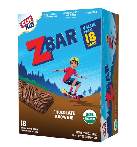 Clif Bar Organic Kid ZBar Chocolate Brownie