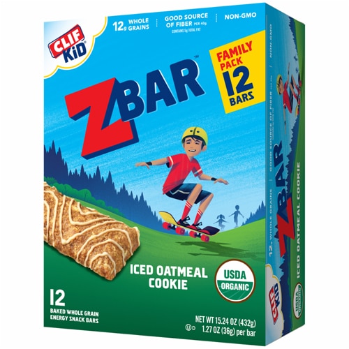 Clif Kid Organic ZBar Iced Oatmeal Cookie