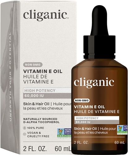 Cliganic 100% Pure Vitamin E Oil