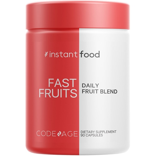 Codeage Fast Fruits - Vegan Daily Vitamins - Antioxidant Polyphenols & Bioflavonoid Multivitamin Supplement