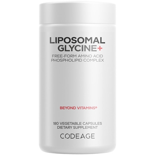 Codeage Liposomal Glycine+ Supplement Free-Form Amino Acid L-Glycine