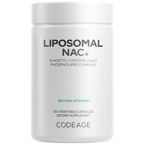 Codeage Liposomal NAC Supplement - Free-Form N-Acetyl L-Cysteine Amino Acid - 2 Month Supply