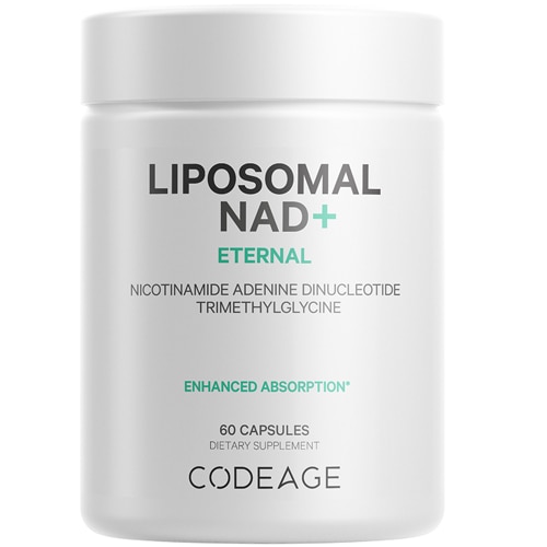 Codeage Liposomal NAD+ Betaine Anhydrous Nicotinamide Adenine Dinucleotide