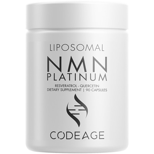 Codeage Liposomal NMN + Resveratrol Quercetin TMG NAD+ Supplement