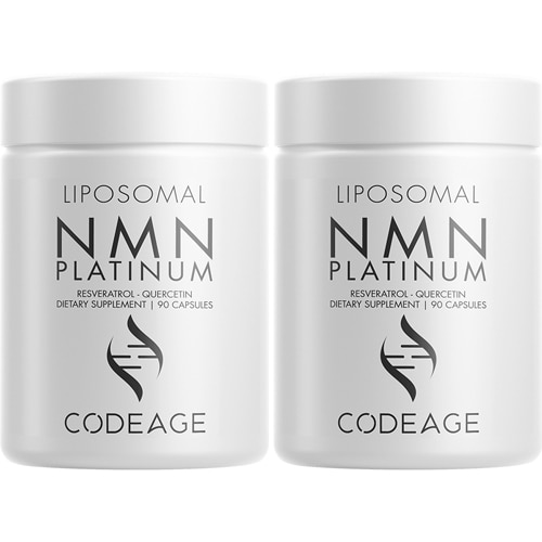 Codeage Liposomal NMN + Resveratrol Quercetin TMG NAD+ Supplement