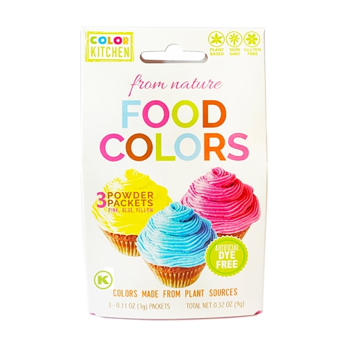 Color Kitchen Foods Natural Food Coloring Color Set of Three