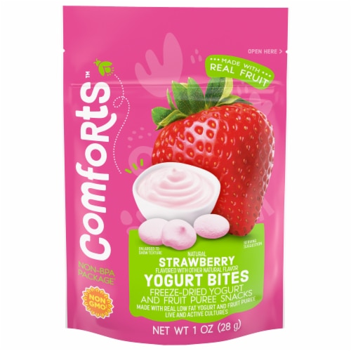 Comforts Yogurt Bites Baby Snacks Strawberry