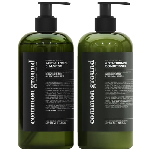 Common Ground Natural Anti-Thinning Shampoo & Conditioner Set