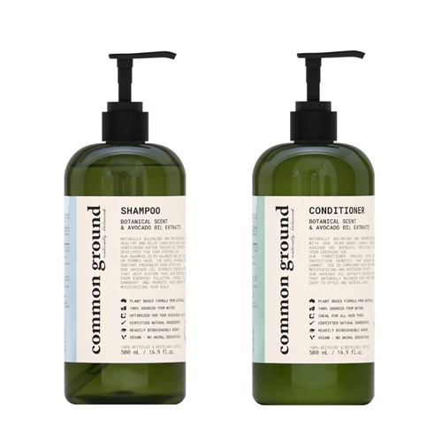 Common Ground Natural Shampoo & Conditioner Set