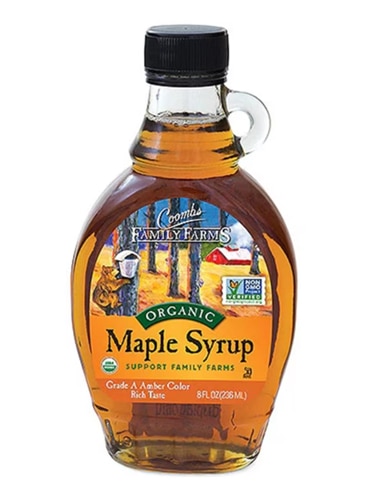 Coombs Family Farms Organic Maple Syrup Grade A Amber Color Rich Taste