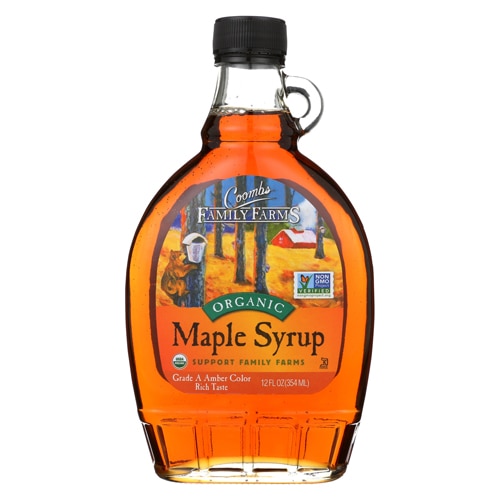 Coombs Family Farms Organic Maple Syrup Grade A - Amber Color Rich Taste