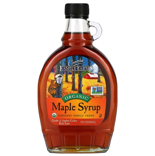 Coombs Family Farms Organic Maple Syrup Grade A Amber Color Rich Taste