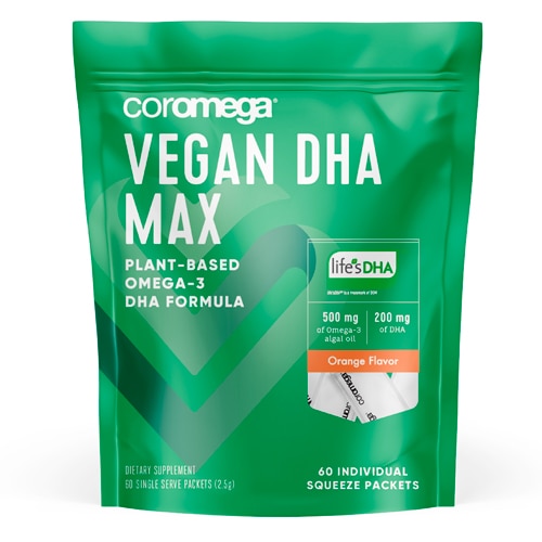 Coromega Vegan DHA Max Orange