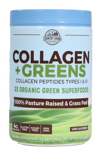 Country Farms Collagen + Greens Powder