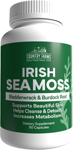 Country Farms Irish Sea Moss Caps