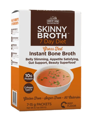 Country Farms Skinny Broth Packets Beef
