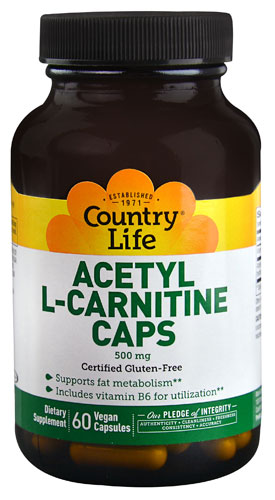 Country Life Acetyl L-Carnitine Caps