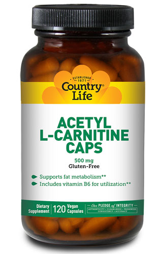 Country Life Acetyl L-Carnitine Caps