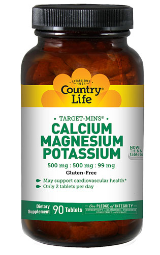 Country Life Calcium-Magnesium-Potassium