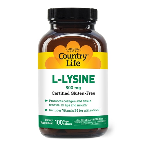 Country Life L-Lysine Gluten Free