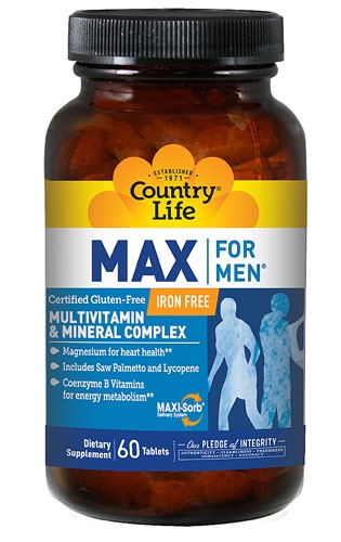 Country Life Max For Men® Multivitamin and Mineral