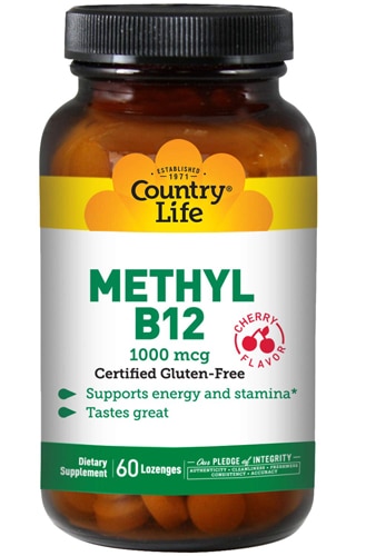 Country Life Methyl B12 Cherry