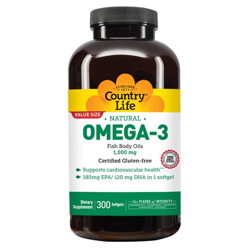 Country Life Natural Omega-3