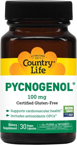 Country Life Pycnogenol Certified Gluten-Free