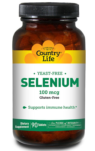 Country Life Selenium Yeast Free