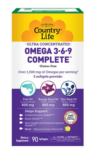 Country Life Ultra Concentrated Omega™ 3 6 9