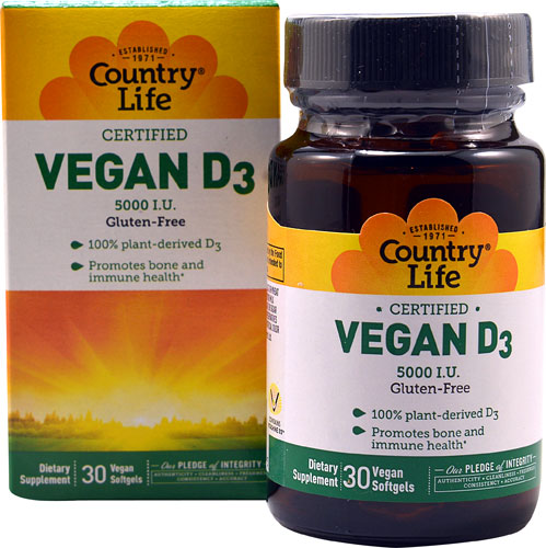 Country Life Vegan D3