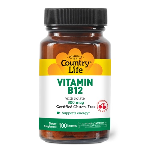 Country Life Vitamin B12 Cherry