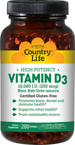 Country Life Vitamin D3