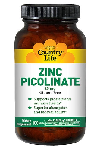 Country Life Zinc Picolinate