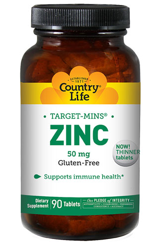 Country Life Zinc Target-Mins