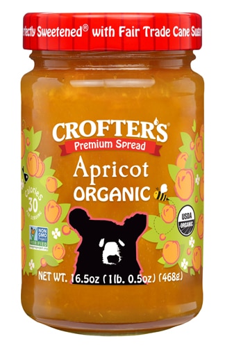 Crofters Organic Fruit Spread Apricot