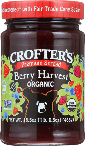 Crofters Organic Fruit Spread Berry Harvest