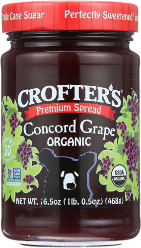 Crofters Organic Fruit Spread Concord Grape