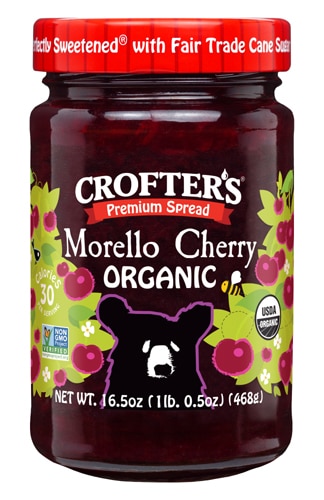 Crofters Organic Fruit Spread Morello Cherry