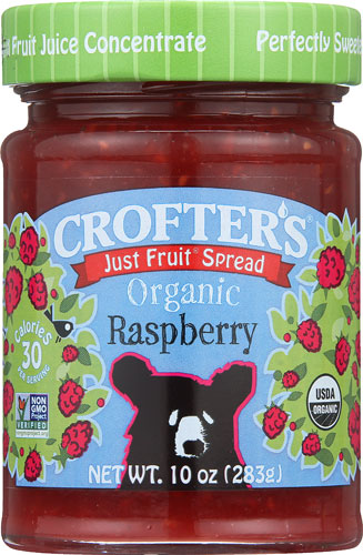 Crofters Organic Fruit Spread Raspberry