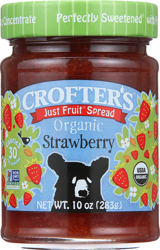 Crofters Organic Fruit Spread Strawberry