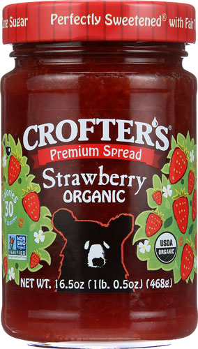 Crofters Organic Fruit Spread Strawberry