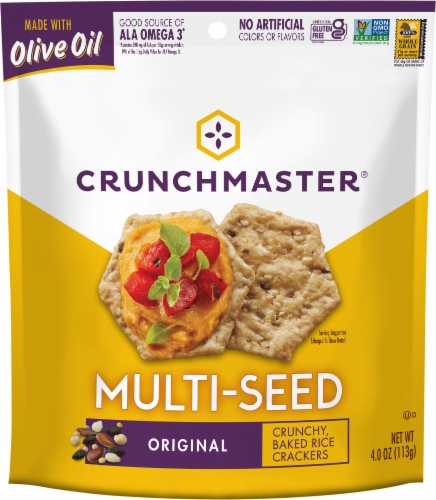 Crunchmaster Gluten Free Multi-Seed Crackers Original