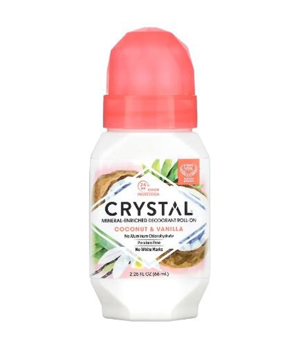 Crystal Mineral Deodorant Roll-On Coconut & Vanilla