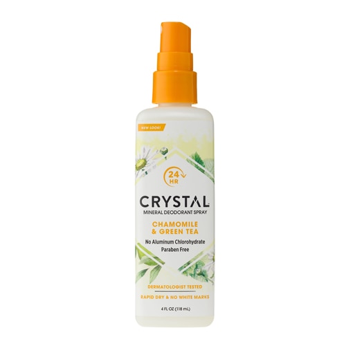 Crystal Mineral Deodorant Spray Chamomile And Green Tea