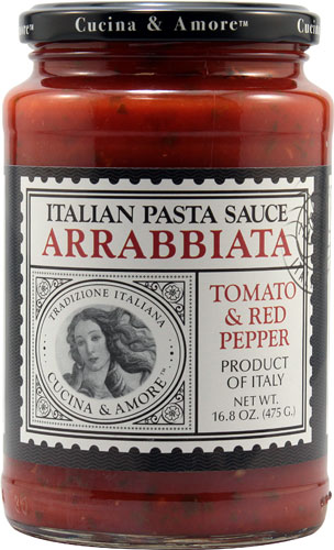 Cucina & Amore Italian Pasta Sauce Arrabbiata