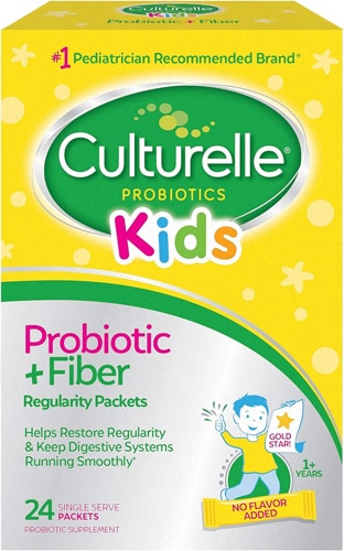 Culturelle Kids Probiotic + Fiber Regularity Packets