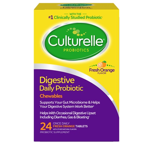 Culturelle Probiotics Digestive Daily Probiotic Fresh Orange