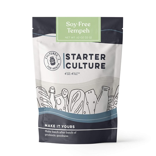 Cultures For Health Non-GMO Starter Culture Soy-Free Tempeh